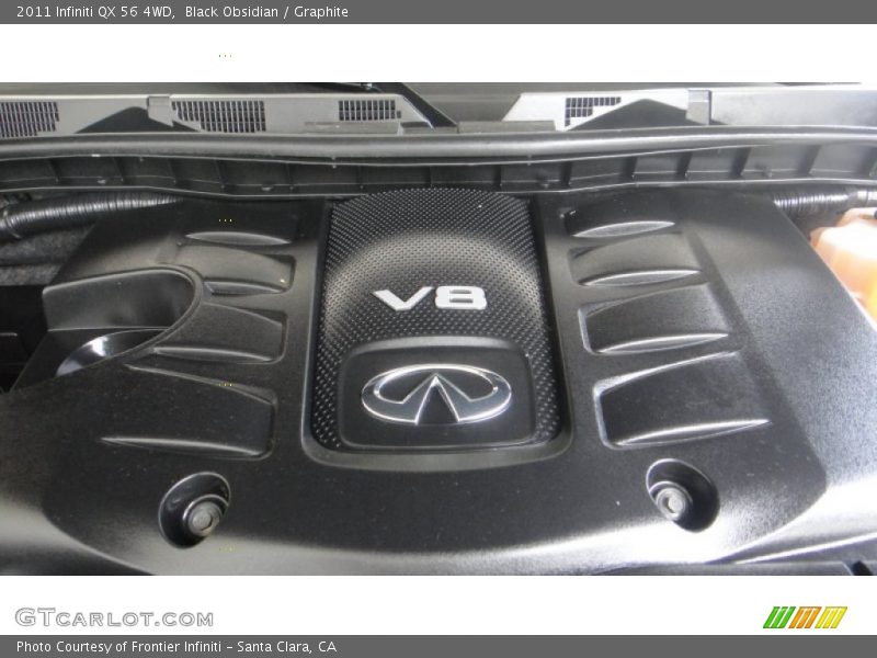 Black Obsidian / Graphite 2011 Infiniti QX 56 4WD