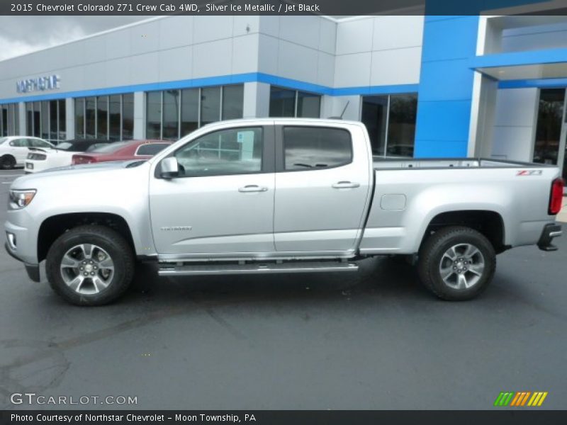  2015 Colorado Z71 Crew Cab 4WD Silver Ice Metallic