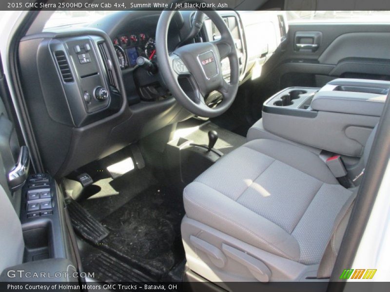 Summit White / Jet Black/Dark Ash 2015 GMC Sierra 2500HD Crew Cab 4x4