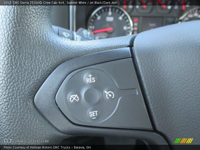 Summit White / Jet Black/Dark Ash 2015 GMC Sierra 2500HD Crew Cab 4x4