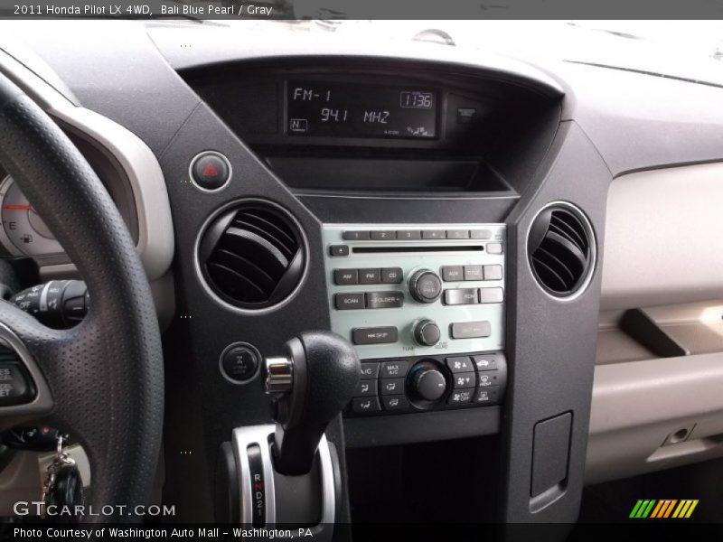 Bali Blue Pearl / Gray 2011 Honda Pilot LX 4WD