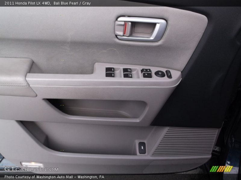 Bali Blue Pearl / Gray 2011 Honda Pilot LX 4WD