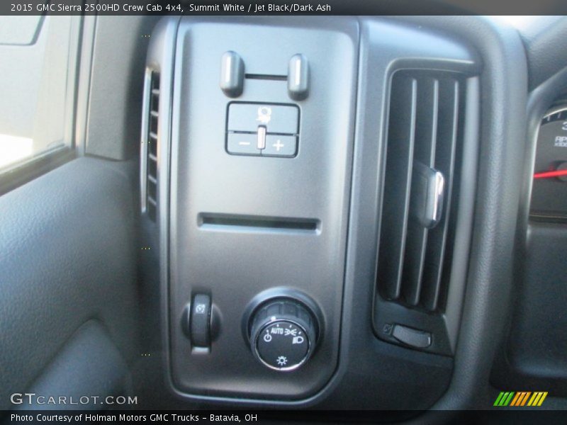 Summit White / Jet Black/Dark Ash 2015 GMC Sierra 2500HD Crew Cab 4x4
