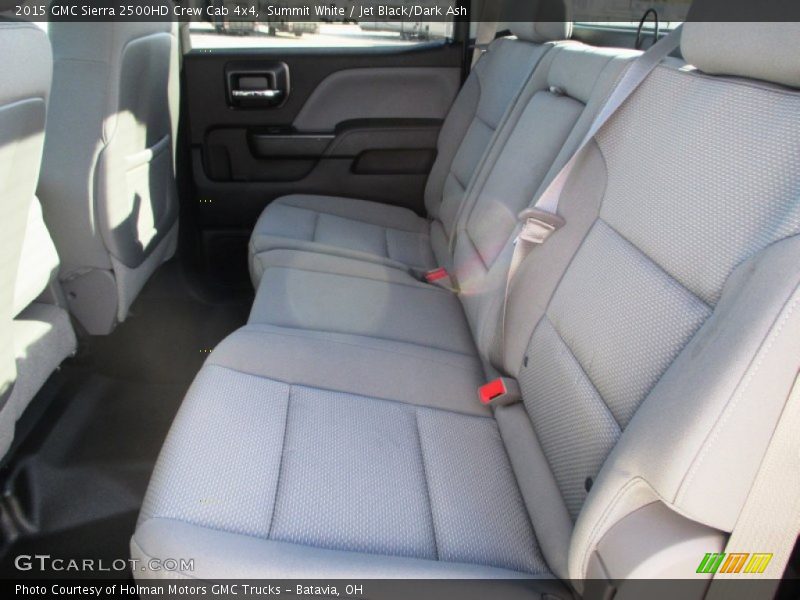 Summit White / Jet Black/Dark Ash 2015 GMC Sierra 2500HD Crew Cab 4x4