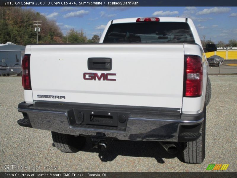 Summit White / Jet Black/Dark Ash 2015 GMC Sierra 2500HD Crew Cab 4x4