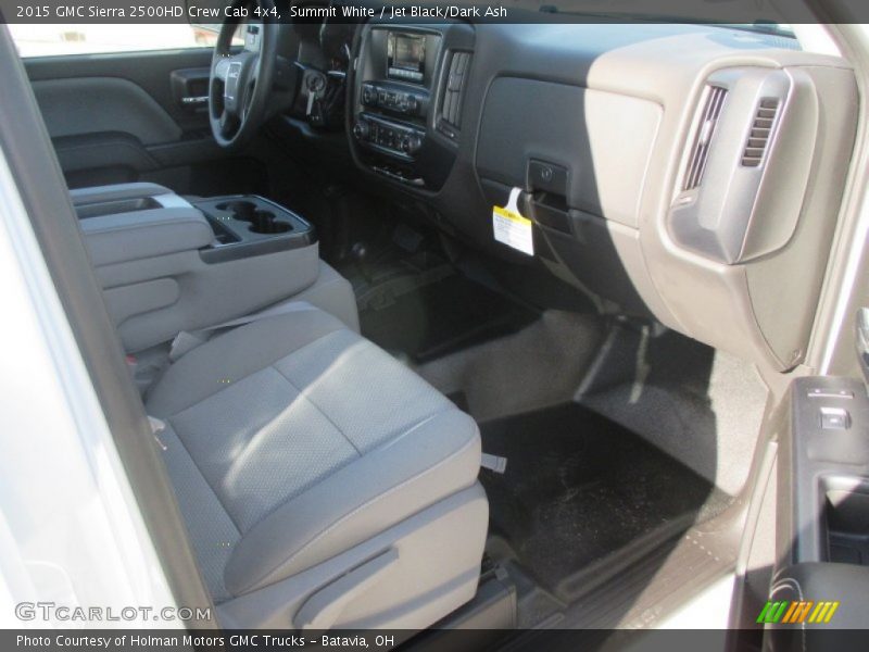 Summit White / Jet Black/Dark Ash 2015 GMC Sierra 2500HD Crew Cab 4x4