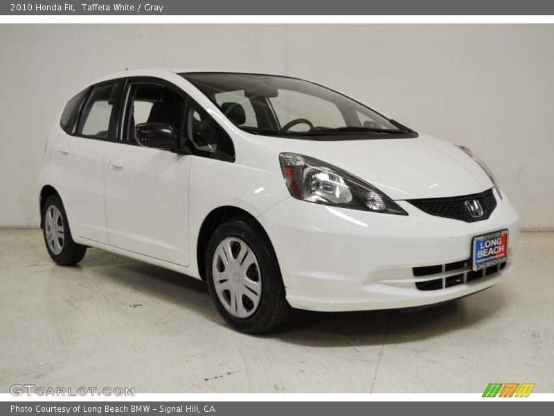 Taffeta White / Gray 2010 Honda Fit