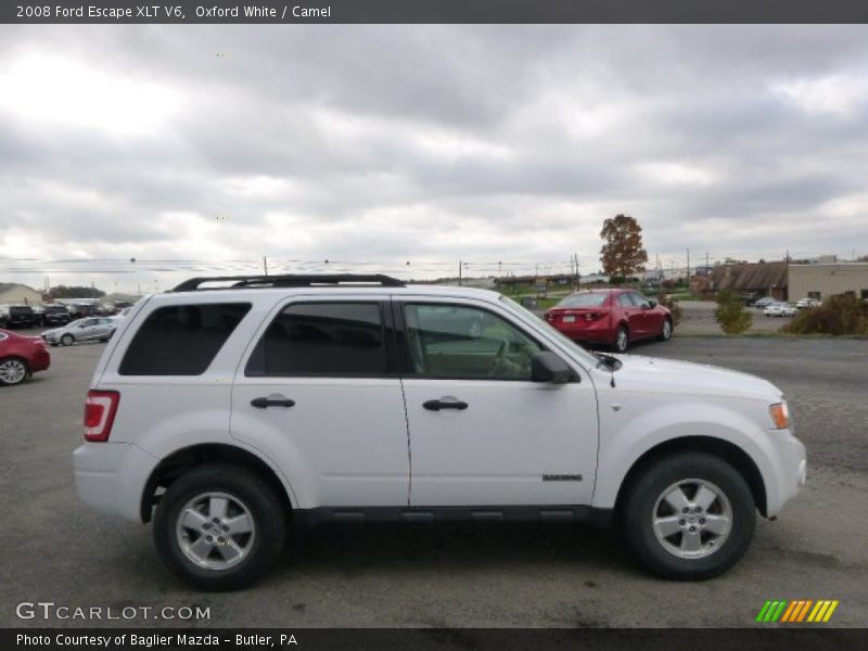 Oxford White / Camel 2008 Ford Escape XLT V6