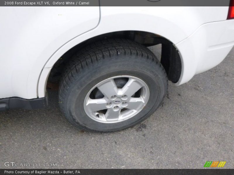 Oxford White / Camel 2008 Ford Escape XLT V6