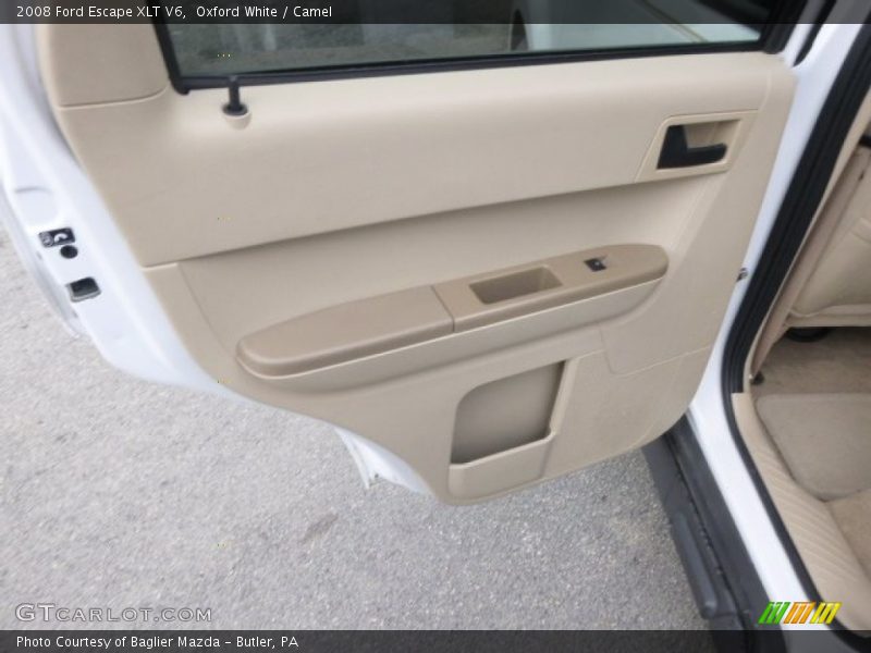 Oxford White / Camel 2008 Ford Escape XLT V6