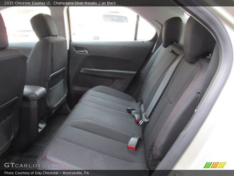 Champagne Silver Metallic / Jet Black 2015 Chevrolet Equinox LS