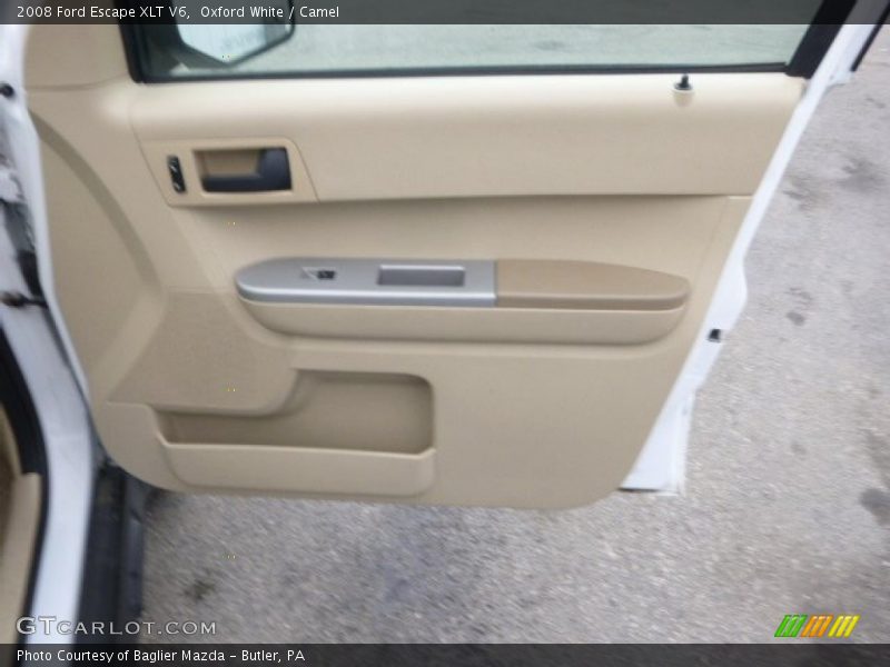 Oxford White / Camel 2008 Ford Escape XLT V6