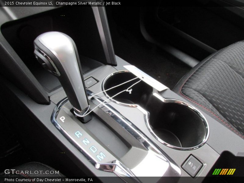 Champagne Silver Metallic / Jet Black 2015 Chevrolet Equinox LS