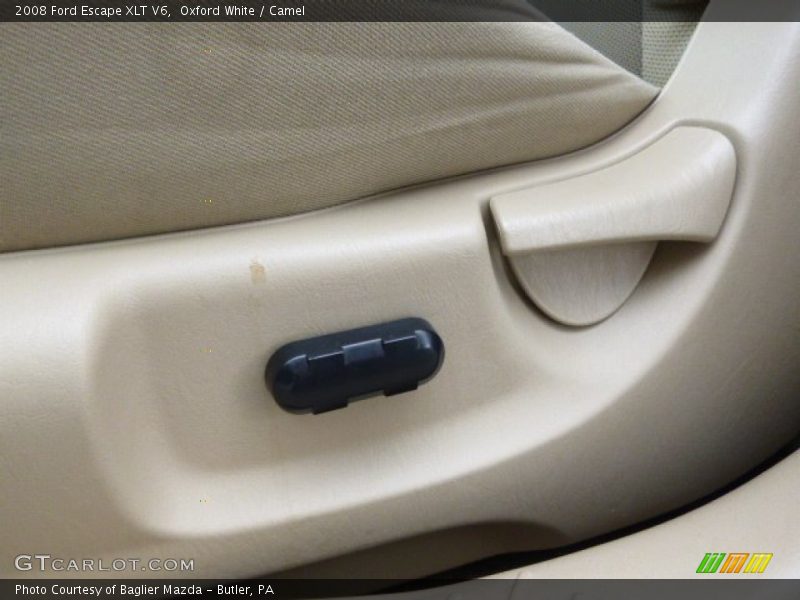 Oxford White / Camel 2008 Ford Escape XLT V6