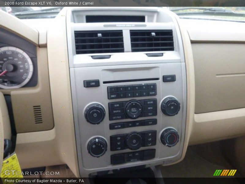 Oxford White / Camel 2008 Ford Escape XLT V6