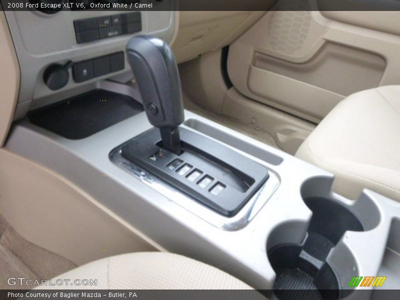 Oxford White / Camel 2008 Ford Escape XLT V6