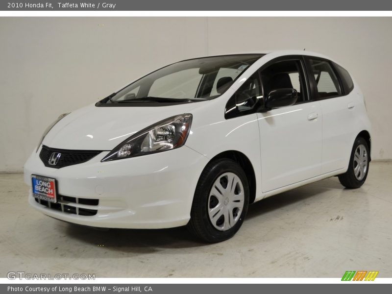 Taffeta White / Gray 2010 Honda Fit