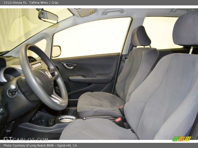 Taffeta White / Gray 2010 Honda Fit