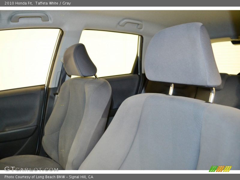Taffeta White / Gray 2010 Honda Fit