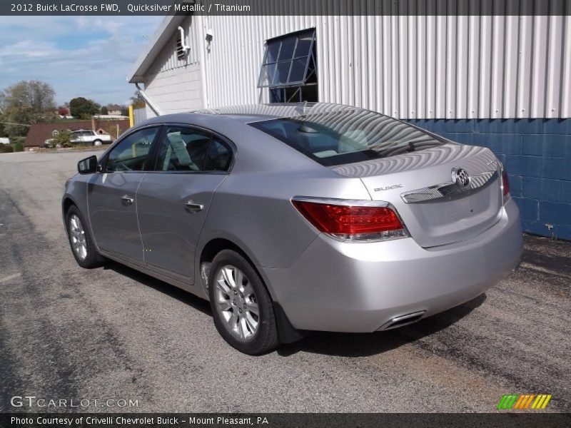Quicksilver Metallic / Titanium 2012 Buick LaCrosse FWD