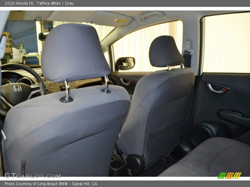 Taffeta White / Gray 2010 Honda Fit
