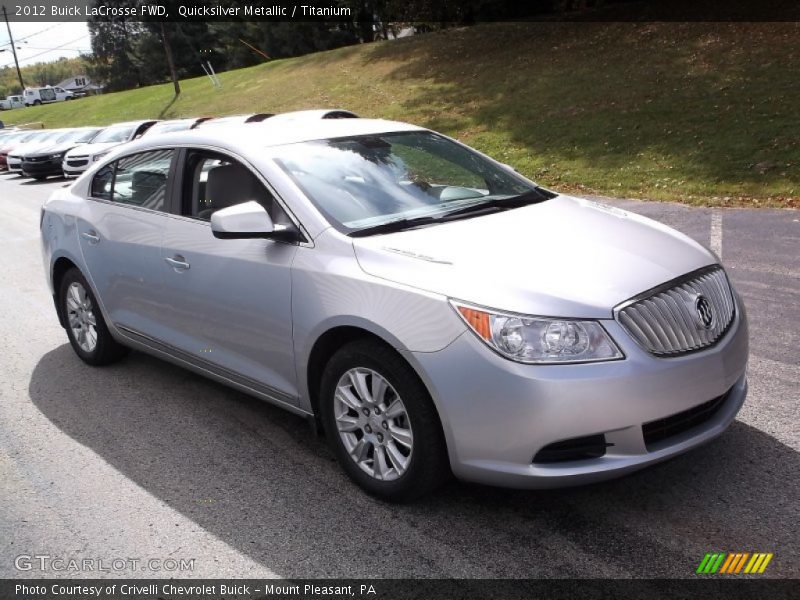 Quicksilver Metallic / Titanium 2012 Buick LaCrosse FWD