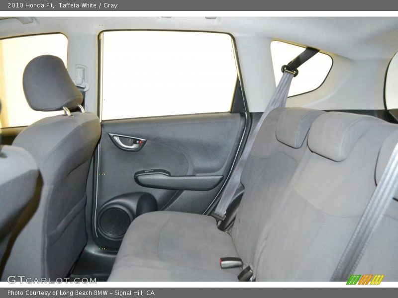 Taffeta White / Gray 2010 Honda Fit