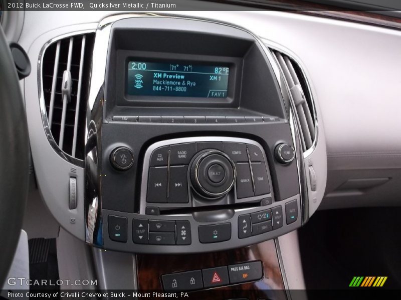 Quicksilver Metallic / Titanium 2012 Buick LaCrosse FWD