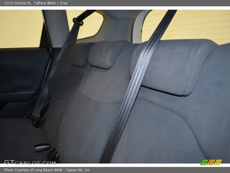 Taffeta White / Gray 2010 Honda Fit