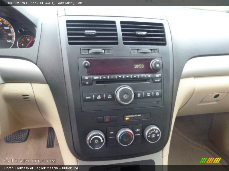 Gold Mist / Tan 2008 Saturn Outlook XE AWD
