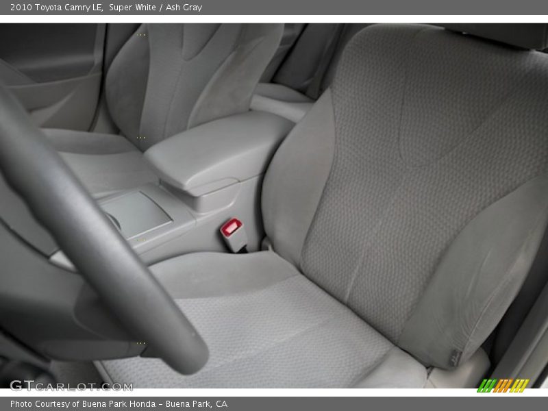 Super White / Ash Gray 2010 Toyota Camry LE