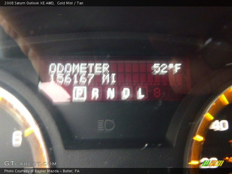 Gold Mist / Tan 2008 Saturn Outlook XE AWD