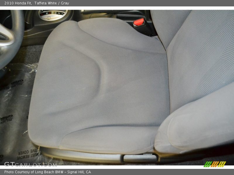 Taffeta White / Gray 2010 Honda Fit