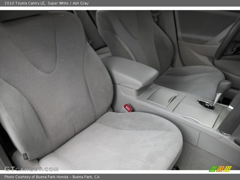 Super White / Ash Gray 2010 Toyota Camry LE