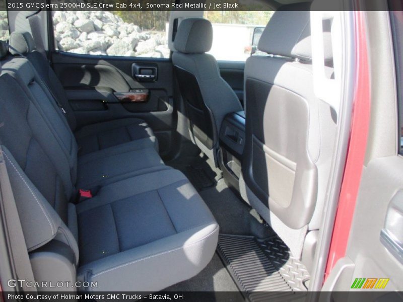 Sonoma Red Metallic / Jet Black 2015 GMC Sierra 2500HD SLE Crew Cab 4x4