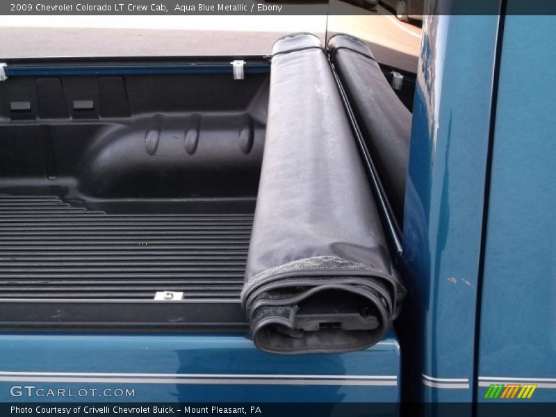 Aqua Blue Metallic / Ebony 2009 Chevrolet Colorado LT Crew Cab