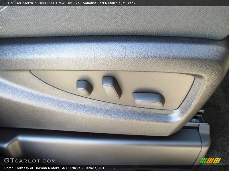 Sonoma Red Metallic / Jet Black 2015 GMC Sierra 2500HD SLE Crew Cab 4x4