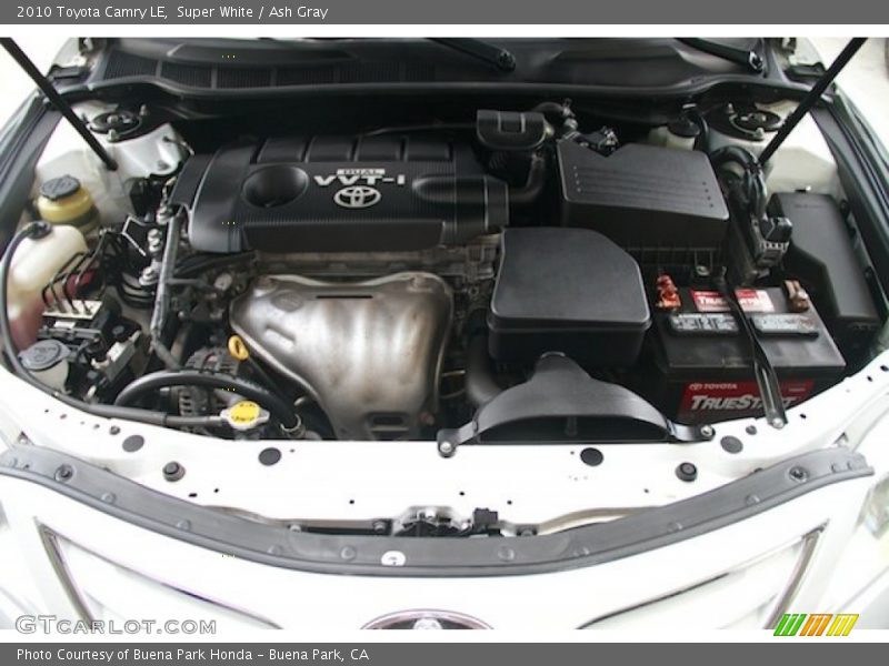 Super White / Ash Gray 2010 Toyota Camry LE