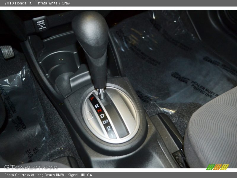 Taffeta White / Gray 2010 Honda Fit