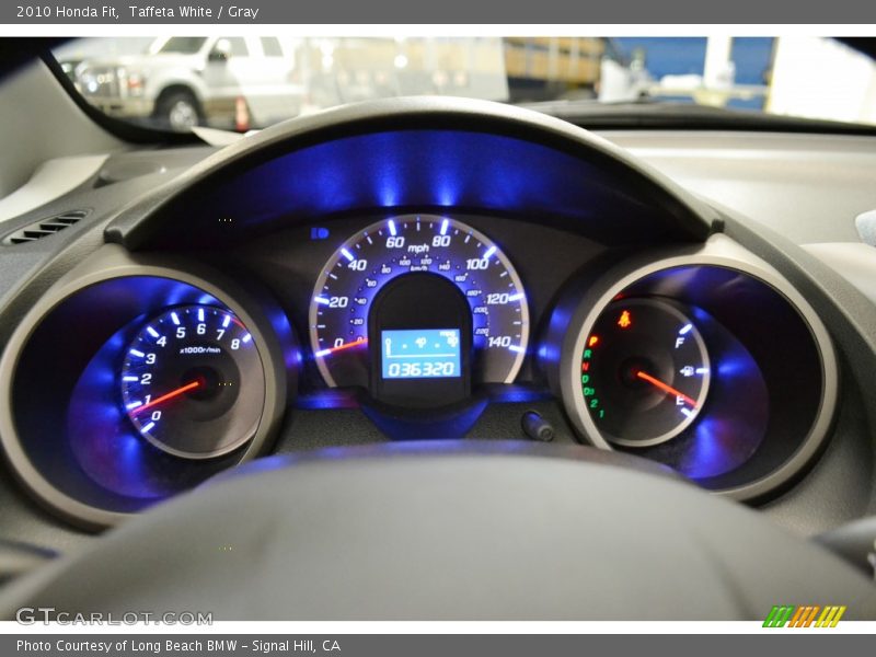 Taffeta White / Gray 2010 Honda Fit