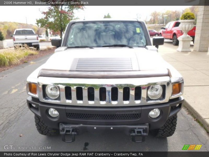 Boulder Gray Metallic / Ebony Black 2006 Hummer H3