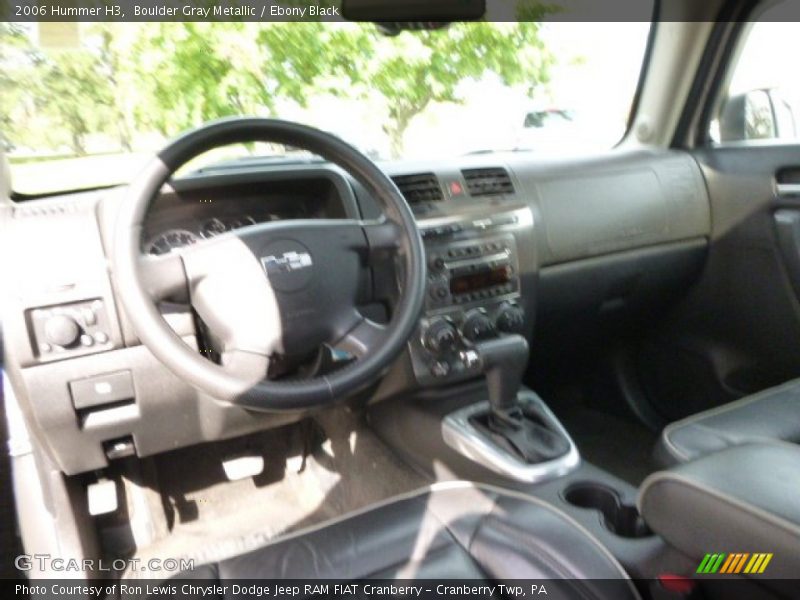 Boulder Gray Metallic / Ebony Black 2006 Hummer H3