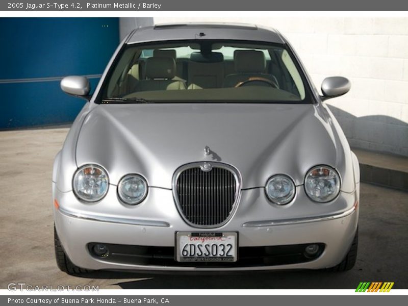 Platinum Metallic / Barley 2005 Jaguar S-Type 4.2