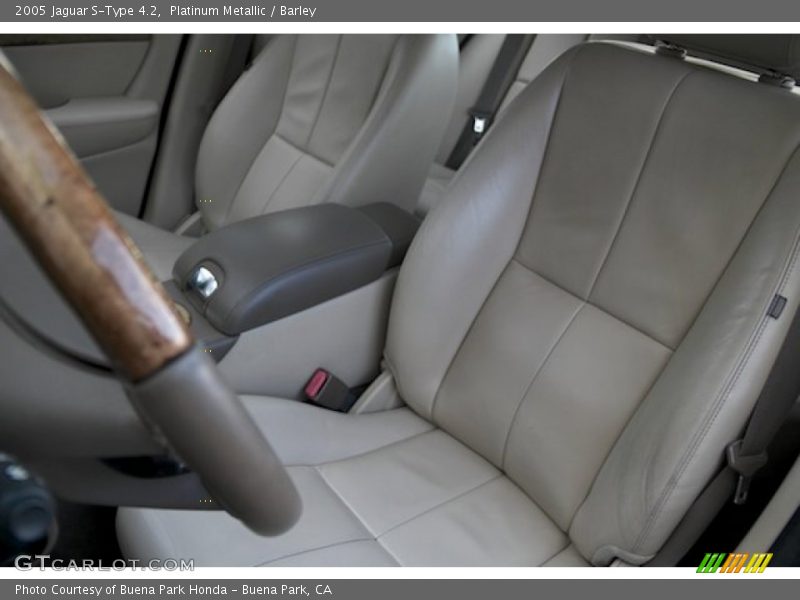 Platinum Metallic / Barley 2005 Jaguar S-Type 4.2
