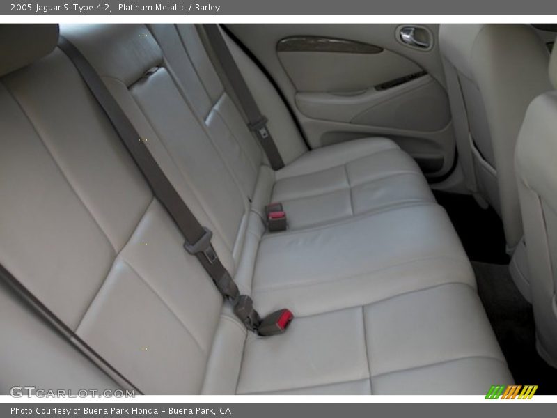 Platinum Metallic / Barley 2005 Jaguar S-Type 4.2