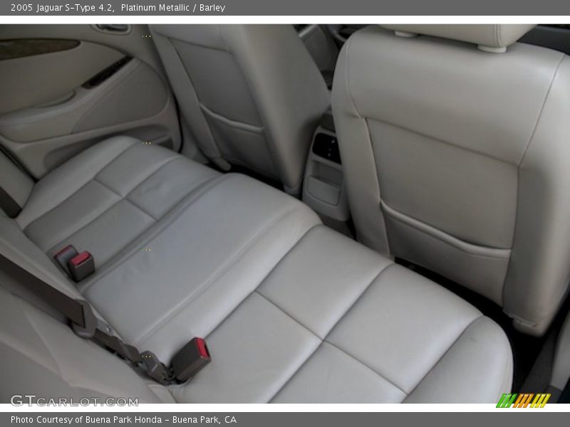 Platinum Metallic / Barley 2005 Jaguar S-Type 4.2