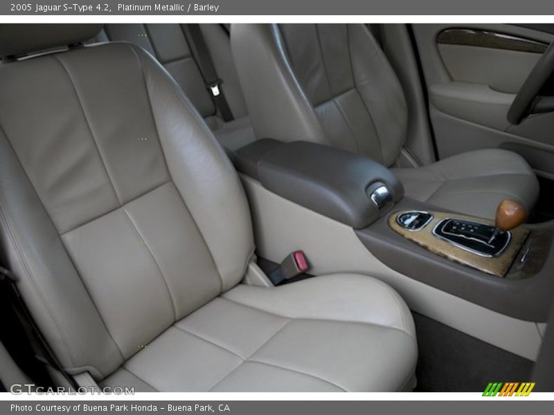 Platinum Metallic / Barley 2005 Jaguar S-Type 4.2