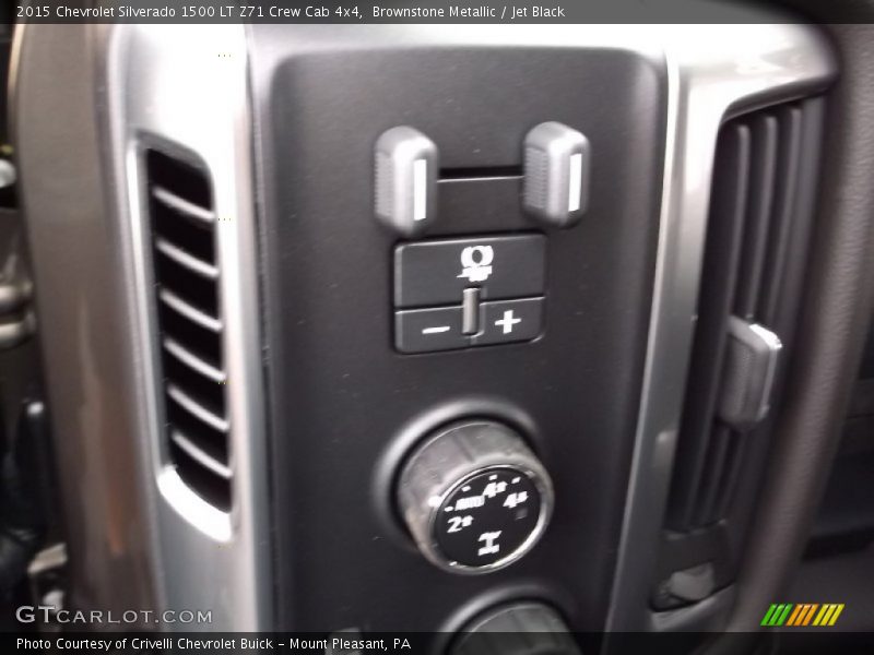 Brownstone Metallic / Jet Black 2015 Chevrolet Silverado 1500 LT Z71 Crew Cab 4x4