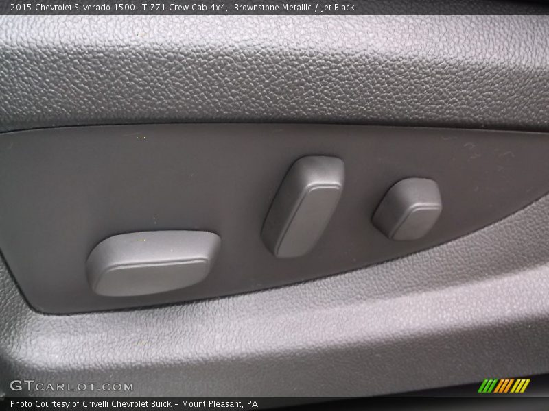 Brownstone Metallic / Jet Black 2015 Chevrolet Silverado 1500 LT Z71 Crew Cab 4x4