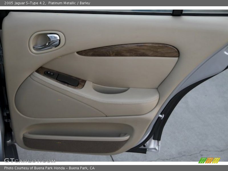 Platinum Metallic / Barley 2005 Jaguar S-Type 4.2